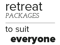 Retreat Packages To Suit Everyone